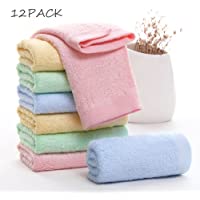 Toallitas para bebés Bambú orgánico natural- Toallas de cara para bebés - Extra suave para recién nacidos-Bebés-Niños…